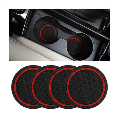 Mandark Non-Slip Car Cup Holder Inserts 4 Pack